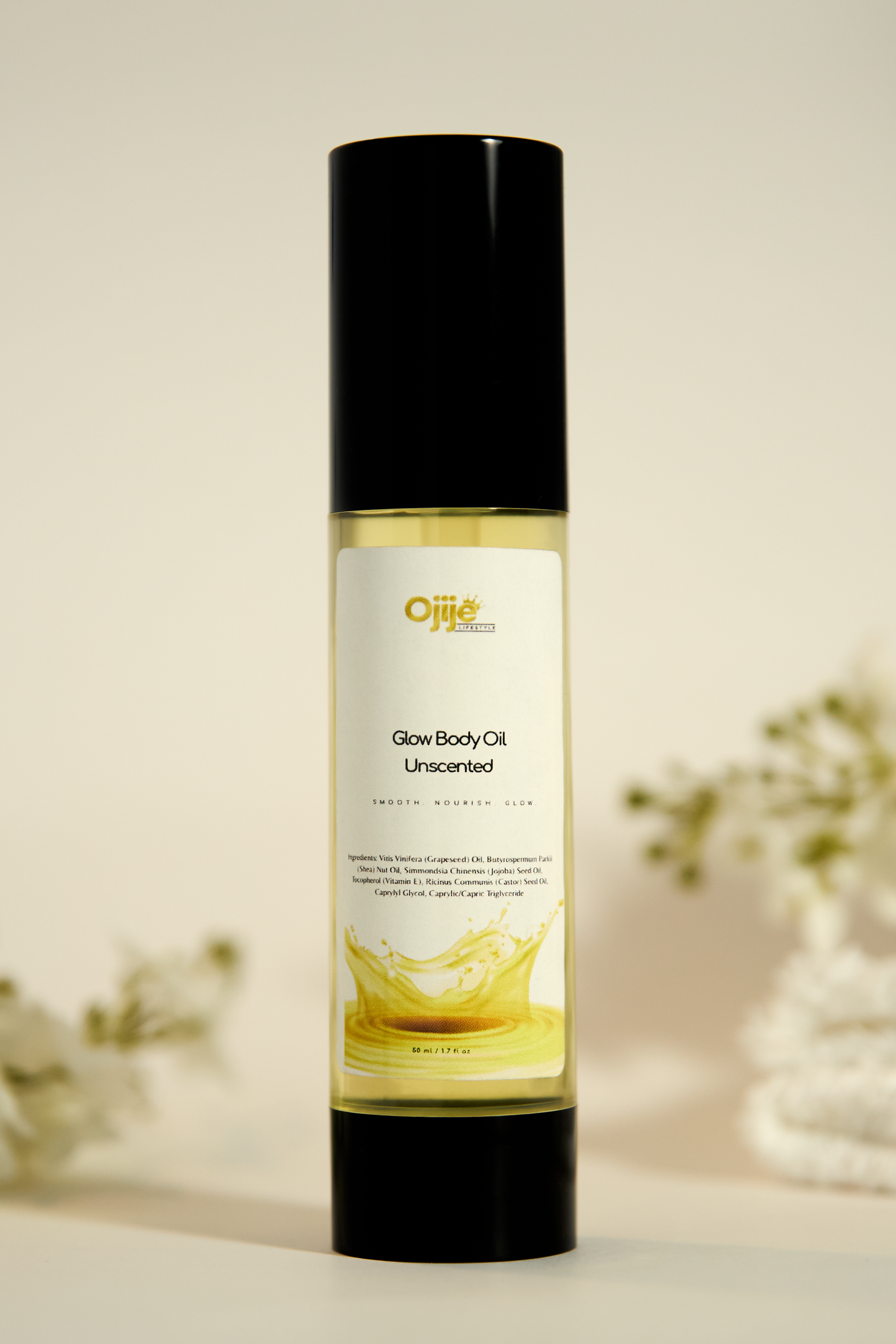 Glow Body Oil Unscented- Travel Size