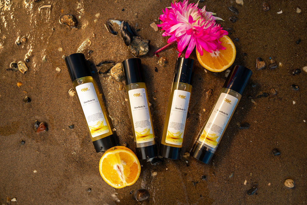 Ojije Glow Tropical Scent Bundle - Full Size + Travel